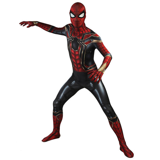 Avengers 3 Spider Man Anime Movie Cosplay Set Tight Clothes in Stock